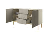 Bogart Credenza a 3 cassetti e 2 ante Nicole 150-2D3SZ Oro