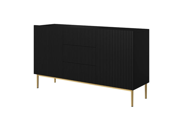 Bogart Credenza a 3 cassetti e 2 ante Nicole 150-2D3SZ Oro