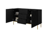 Bogart Credenza a 3 cassetti e 2 ante Nicole 150-2D3SZ Oro