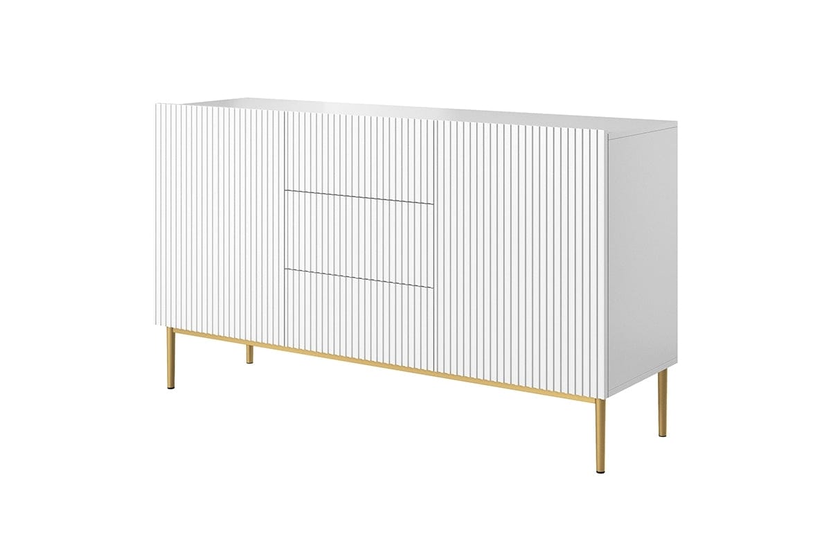 Bogart Credenza a 3 cassetti e 2 ante Nicole 150-2D3SZ Oro