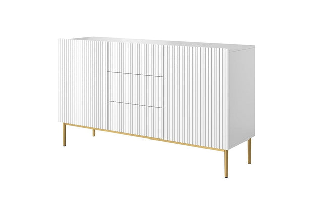 Bogart Credenza a 3 cassetti e 2 ante Nicole 150-2D3SZ Oro