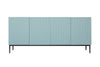 Bogart Credenza a 4 ante Nicole 200-4D Nero
