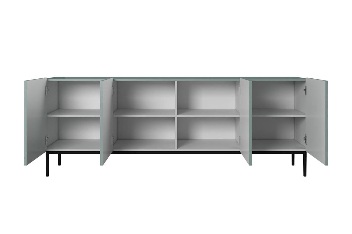 Bogart Credenza a 4 ante Nicole 200-4D Nero