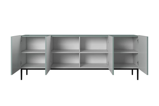 Bogart Credenza a 4 ante Nicole 200-4D Nero