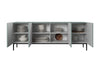Bogart Credenza a 4 ante Nicole 200-4D Nero