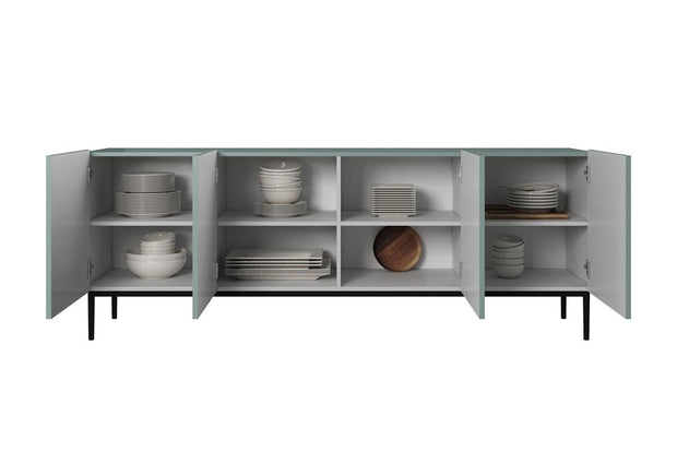 Bogart Credenza a 4 ante Nicole 200-4D Nero