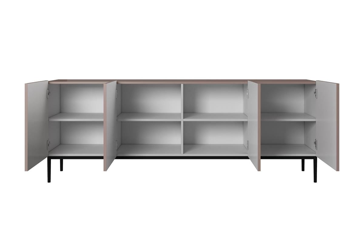 Bogart Credenza a 4 ante Nicole 200-4D Nero