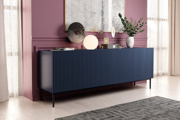 Bogart Credenza a 4 ante Nicole 200-4D Nero