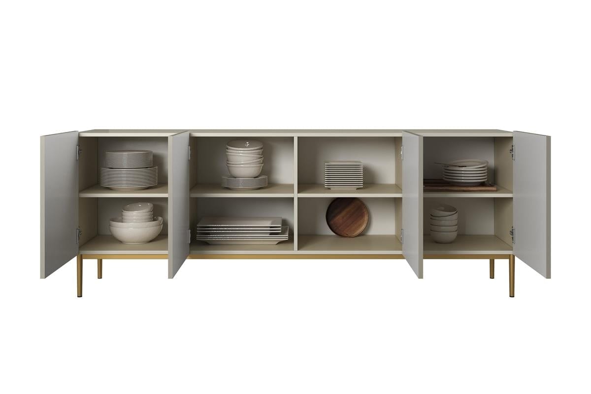 Bogart Credenza a 4 ante Nicole 200-4D Oro