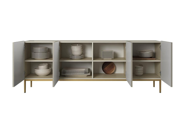 Bogart Credenza a 4 ante Nicole 200-4D Oro