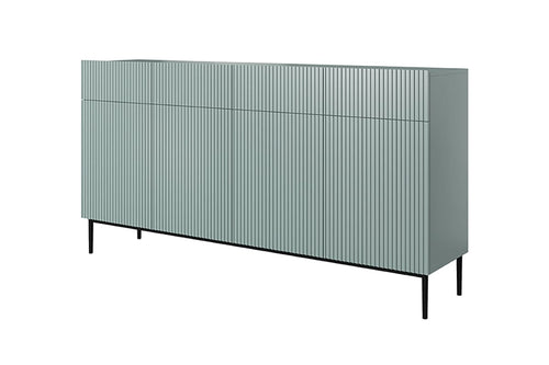 Bogart Credenza a 4 cassetti e 4 ante Nicole 200-4D4SZ Nero