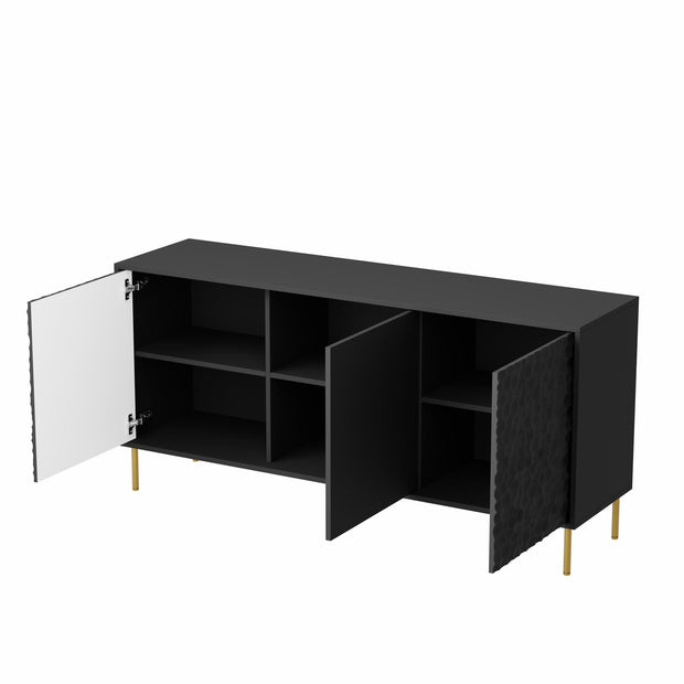 Halmar Credenza Bullet Nero