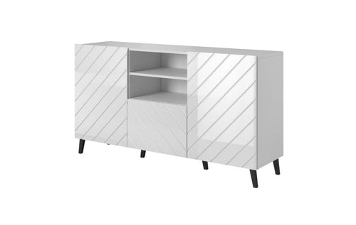Halmar Credenza con 1 cassetto e 2 ante Abeto Bianco