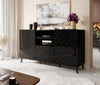 Halmar Credenza con 1 cassetto e 2 ante Abeto Nero
