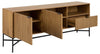 Actona Credenza con 1 cassetto e 2 ante Jaipur Nero