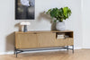 Actona Credenza con 1 cassetto e 2 ante Jaipur Nero