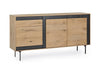 Bizzotto Credenza con 1 cassetto e 3 ante Stanwood Naturale