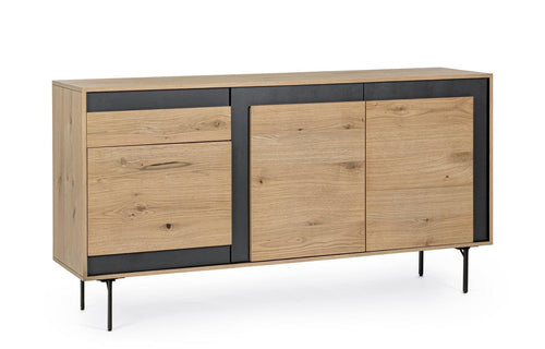 Bizzotto Credenza con 1 cassetto e 3 ante Stanwood Naturale