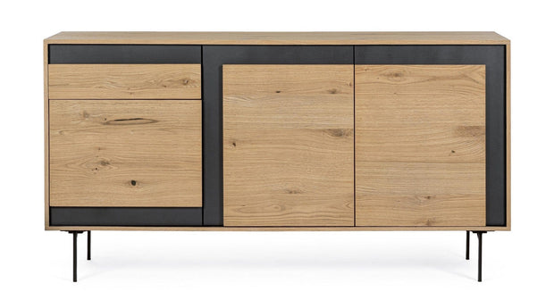 Bizzotto Credenza con 1 cassetto e 3 ante Stanwood Naturale