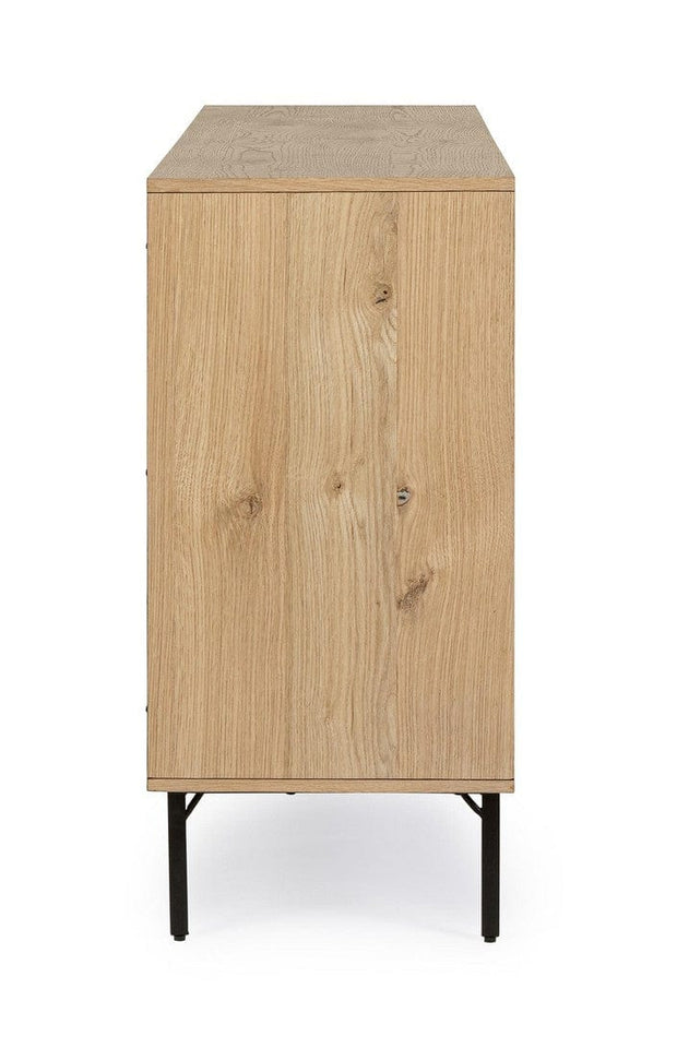 Bizzotto Credenza con 1 cassetto e 3 ante Stanwood Naturale
