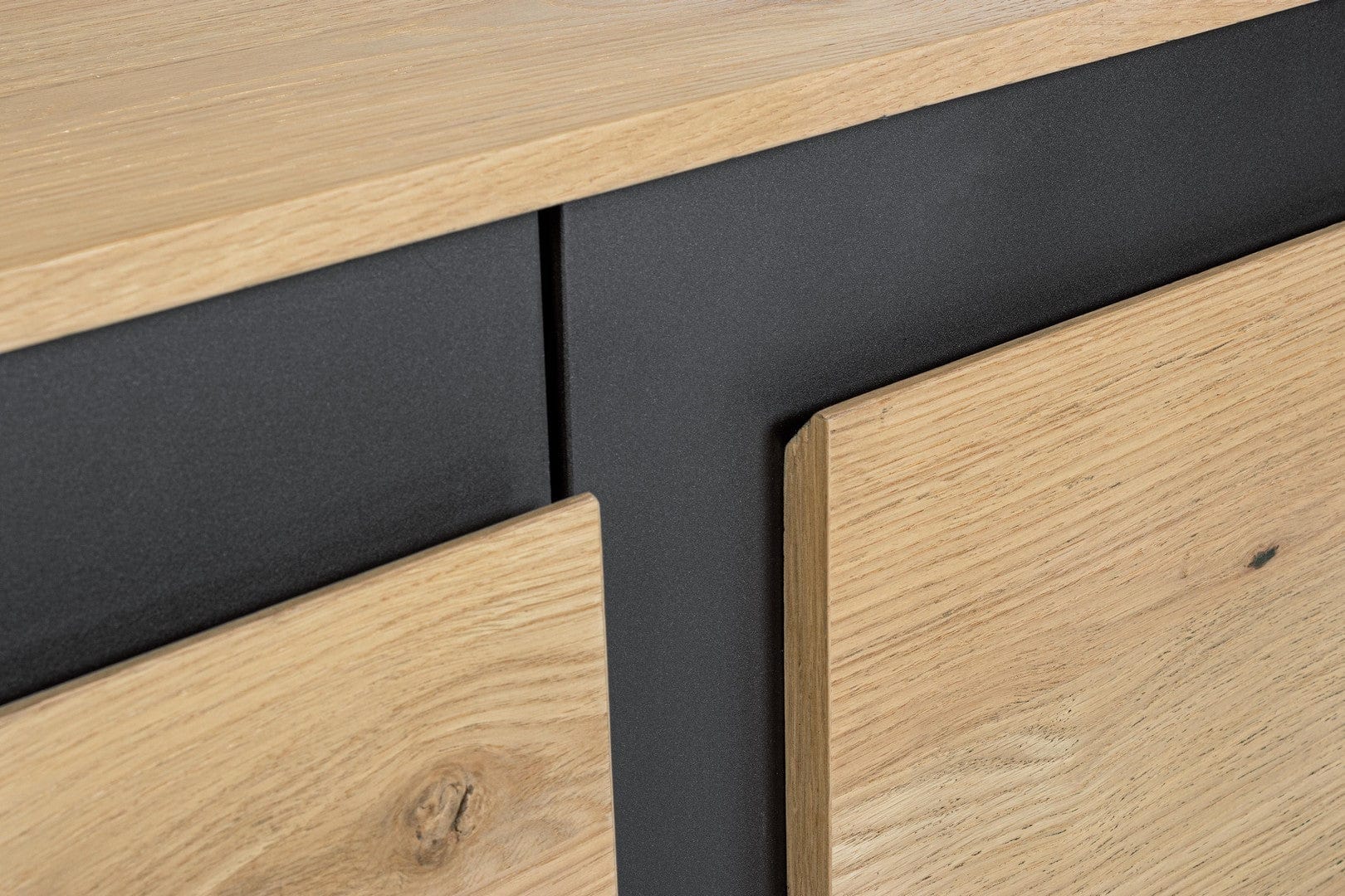 Bizzotto Credenza con 1 cassetto e 3 ante Stanwood Naturale