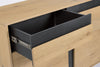 Bizzotto Credenza con 1 cassetto e 3 ante Stanwood Naturale
