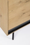 Bizzotto Credenza con 1 cassetto e 3 ante Stanwood Naturale