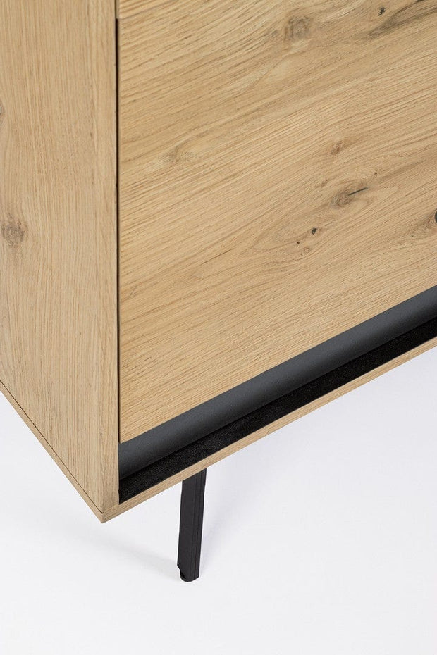 Bizzotto Credenza con 1 cassetto e 3 ante Stanwood Naturale