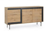 Bizzotto Credenza con 1 cassetto e 3 ante Stanwood Naturale