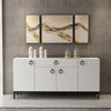 Asir Credenza con 1 cassetto e 4 ante Moon Bianco