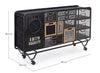 Bizzotto Credenza con 11 cassetti e 1 anta Liverpool Nero