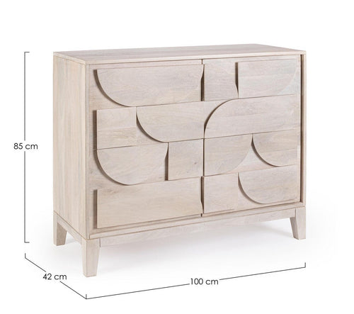 Bizzotto Credenza con 2 ante Archita Naturale