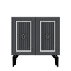 Asir Credenza con 2 ante Capri Antracite