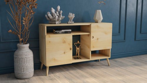 Asir Credenza con 2 ante Dazel 055 Naturale