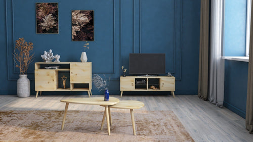 Asir Credenza con 2 ante Dazel 055 Naturale