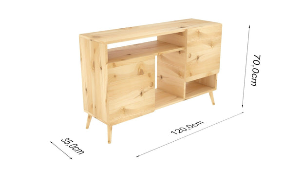 Asir Credenza con 2 ante Dazel 055 Naturale