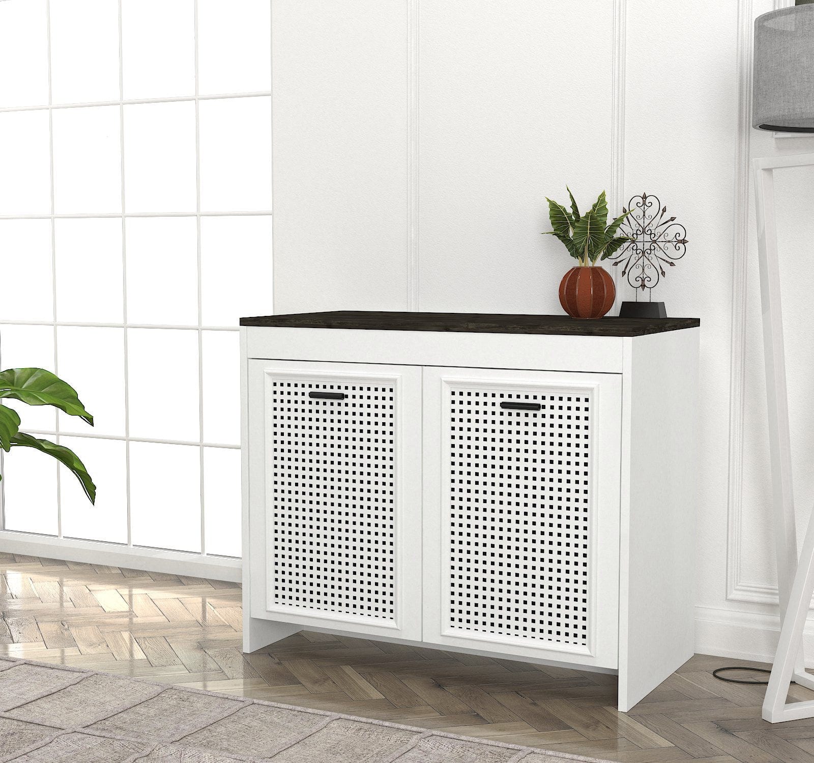 Asir Credenza con 2 ante Done 90 Marrone