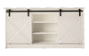 Halmar Credenza con 2 ante Granero Bianco