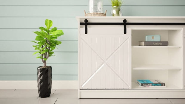 Halmar Credenza con 2 ante Granero Bianco