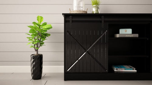 Halmar Credenza con 2 ante Granero Nero