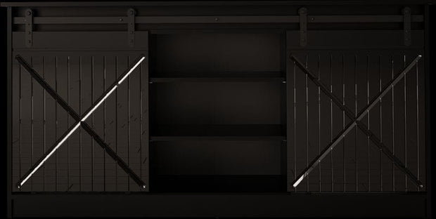 Halmar Credenza con 2 ante Granero Nero
