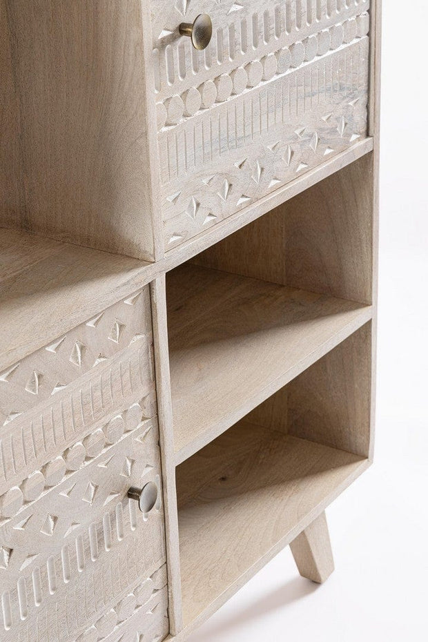 Bizzotto Credenza con 2 ante Indira Naturale
