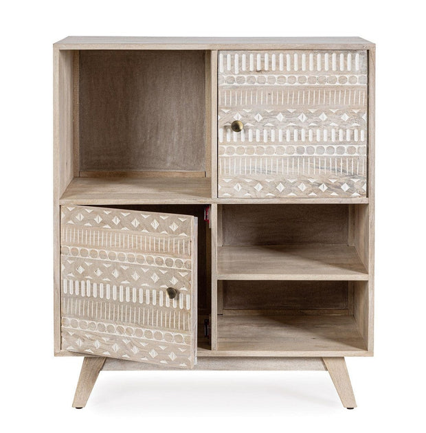 Bizzotto Credenza con 2 ante Indira Naturale