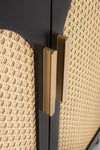 Bizzotto Credenza con 2 ante Josine Nero