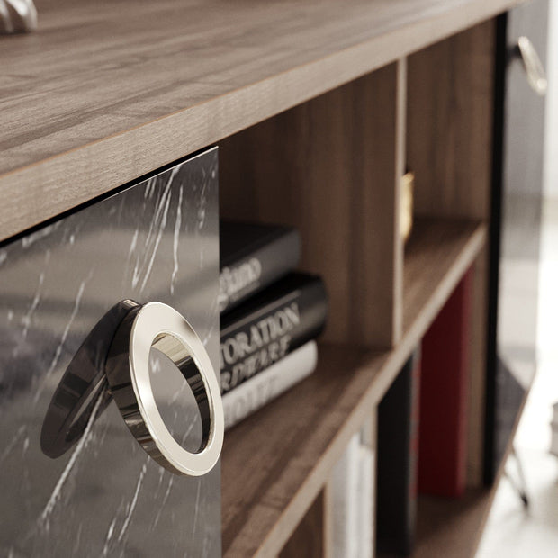 Asir Credenza con 2 ante Lorenz Noce