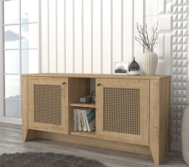 Asir Credenza con 2 ante Madura Quercia