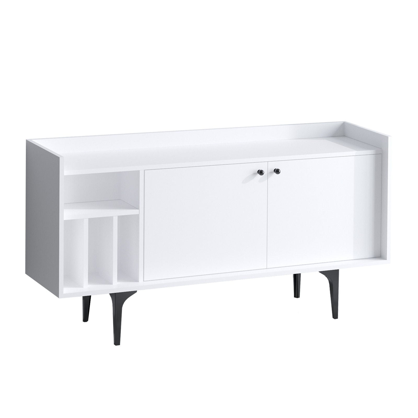 Asir Credenza con 2 ante Magnetor Bianco