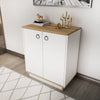 Asir Credenza con 2 ante Nuanse Bianco