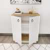 Asir Credenza con 2 ante Nuanse Bianco