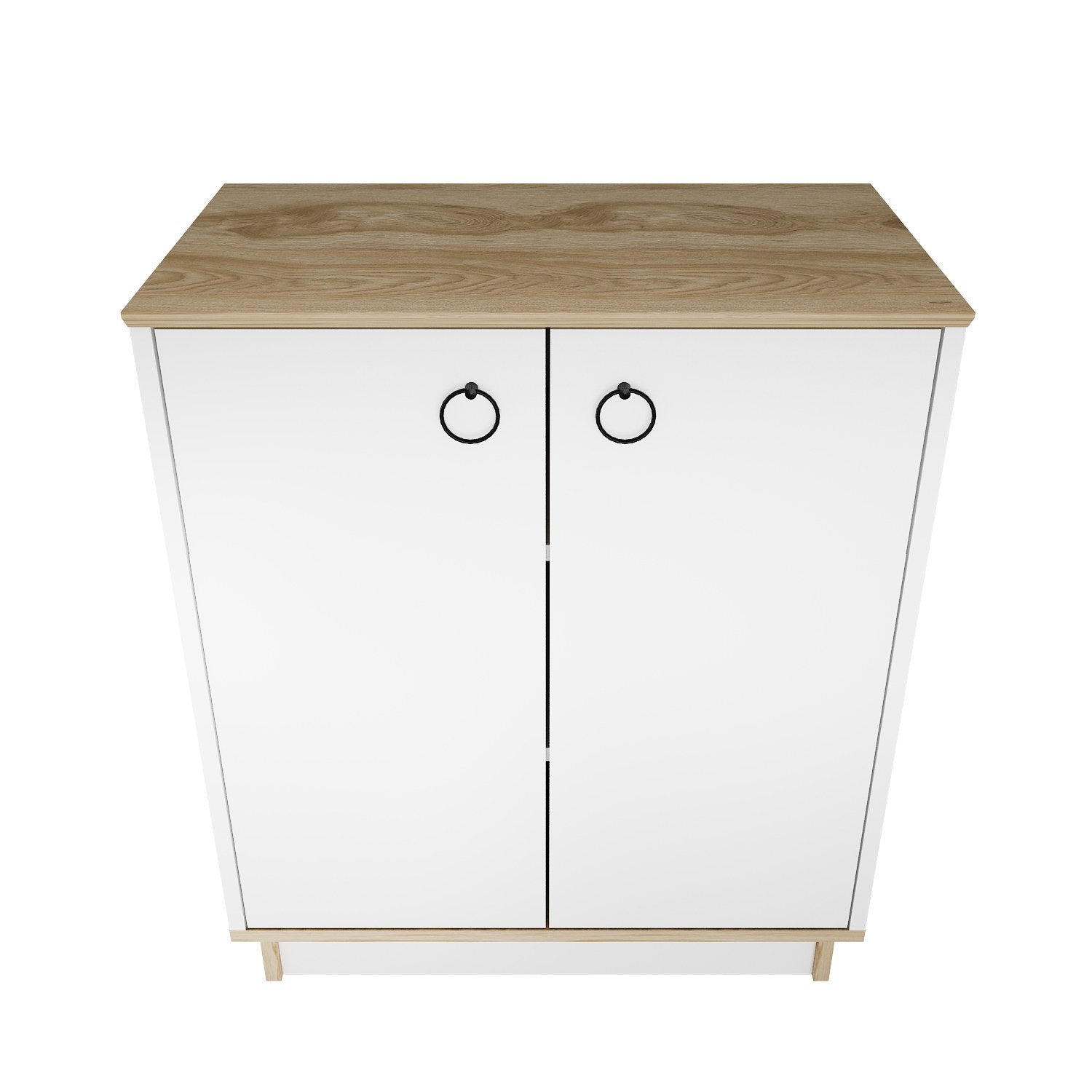 Asir Credenza con 2 ante Nuanse Bianco